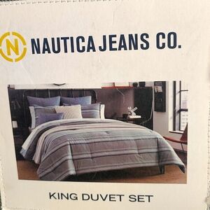 Nautica King duvet set